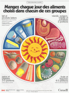 guide alimentaire 1982