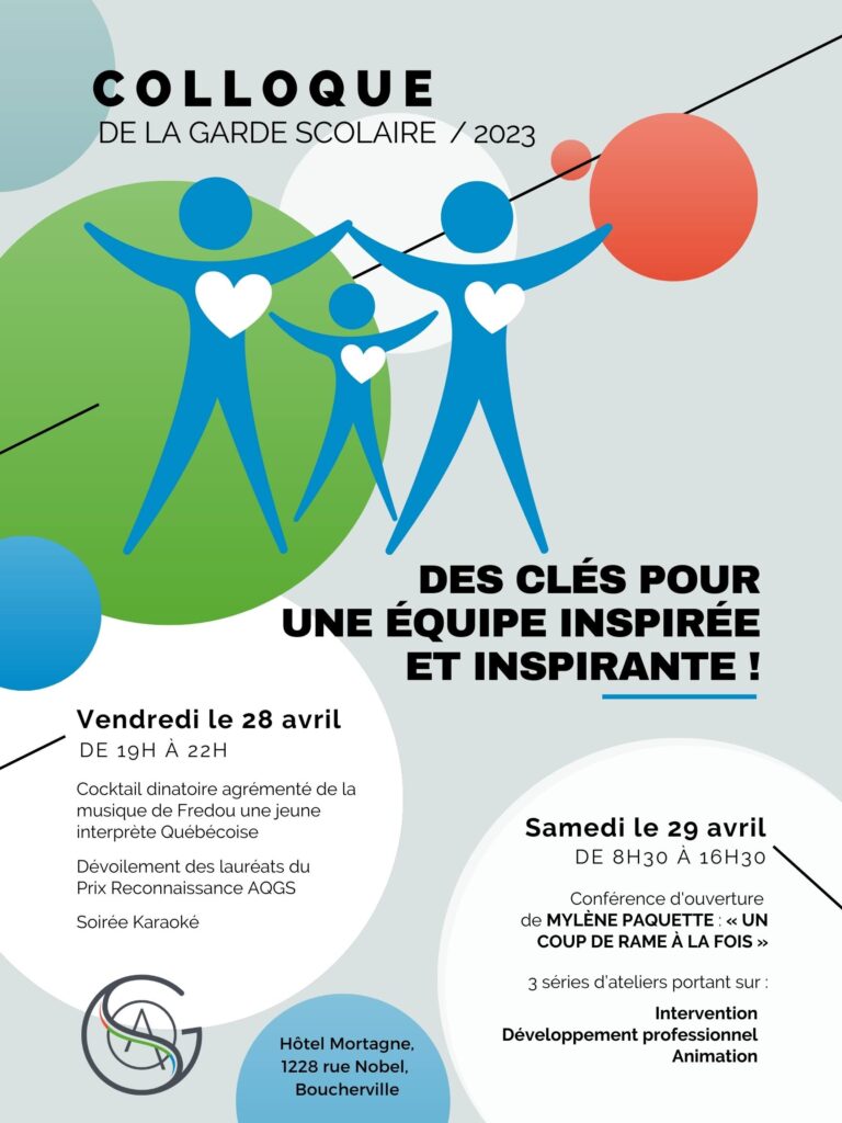 Affiche Colloque de la Garde Scolaire 2023