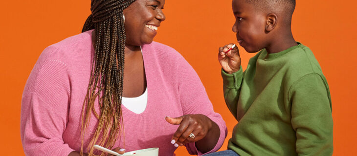 Chouette! On écoute la faim de notre enfant.