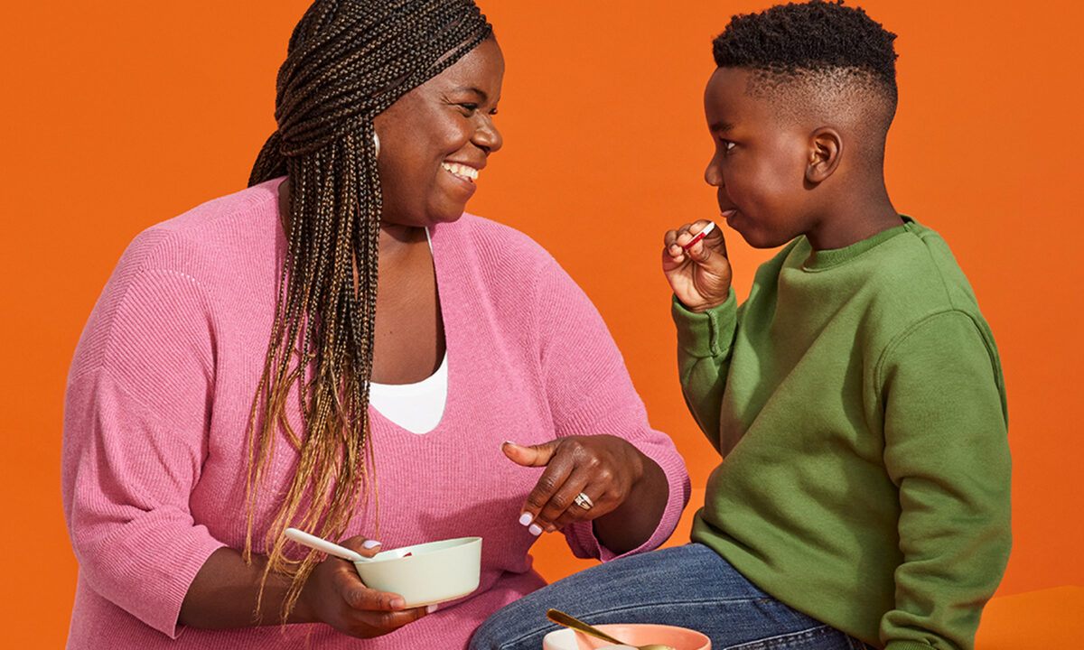 Chouette! On écoute la faim de notre enfant.
