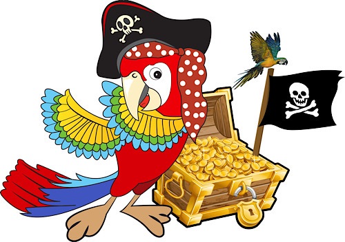 Perroquet pirate